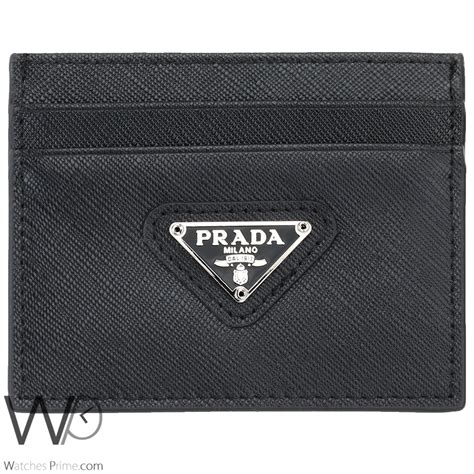 prada card holder men|prada wallet with money clip.